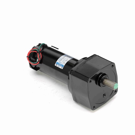 Leeson 0.25 Hp Dc Gearmotor, 125 Rpm, 90 V, 34 Frame, Tenv, M1135111.00 M1135111.00